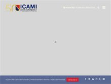 Tablet Screenshot of icami.mx